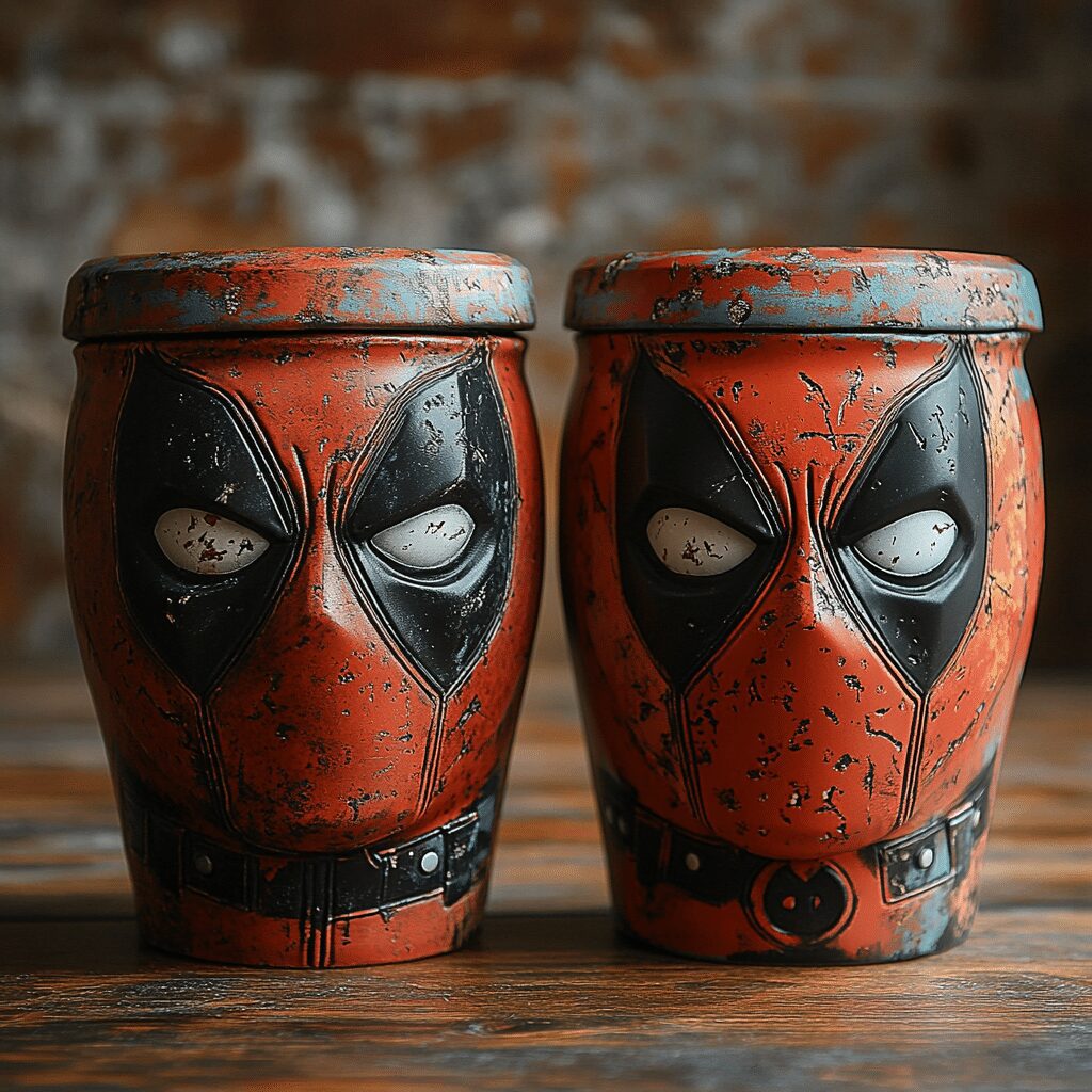Wolverine Deadpool Popcorn Buckets
