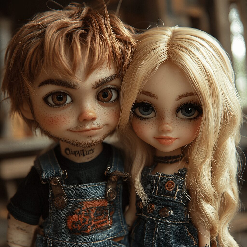 Chucky and Tiffany