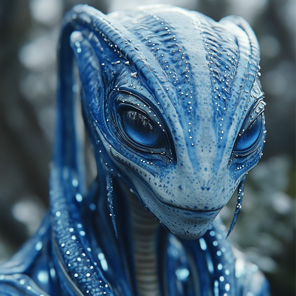 Blue Alien Fifth Element 1
