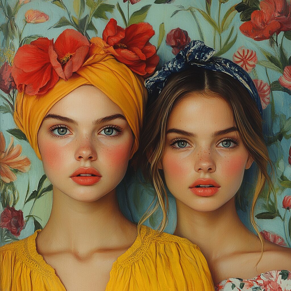 Girls Kissing