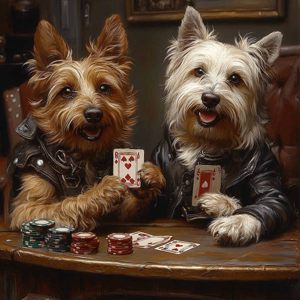 Dogs Playing Poker 1