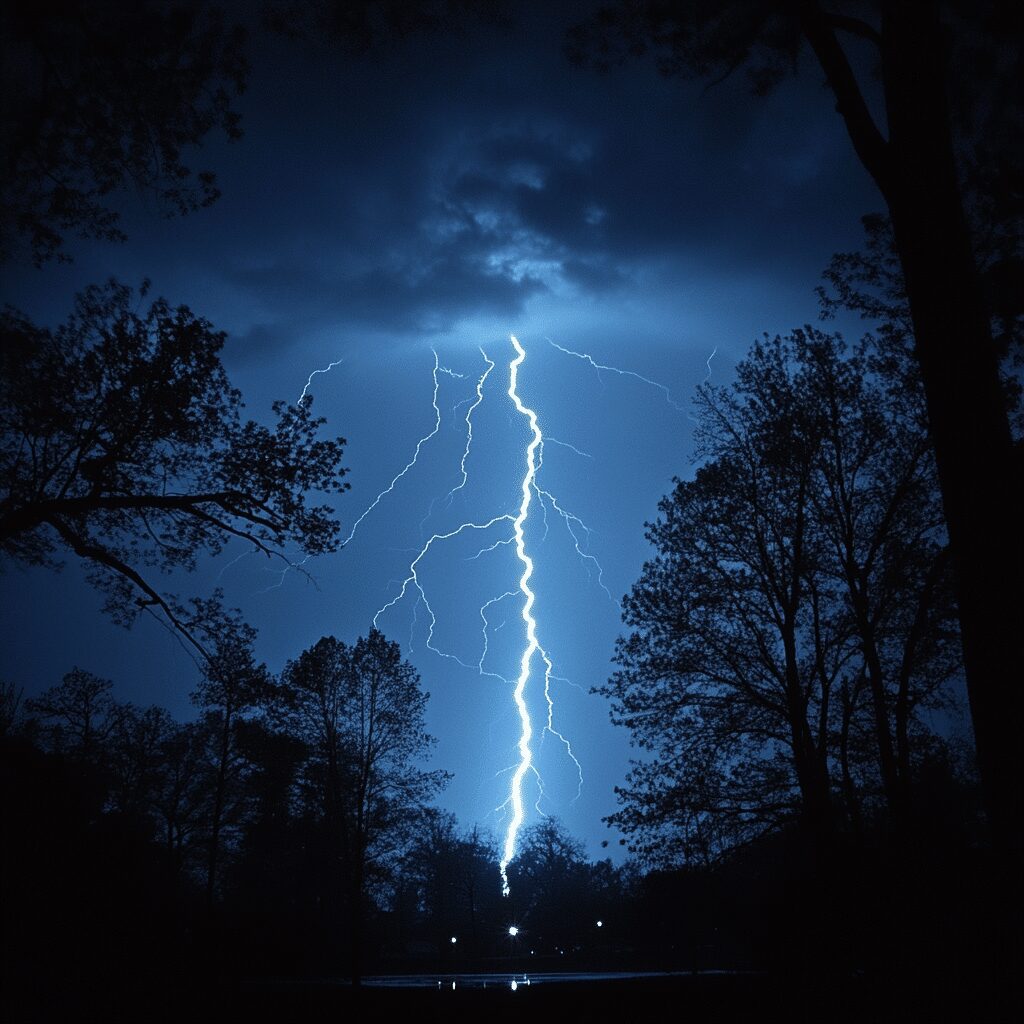 Lightning Crashes