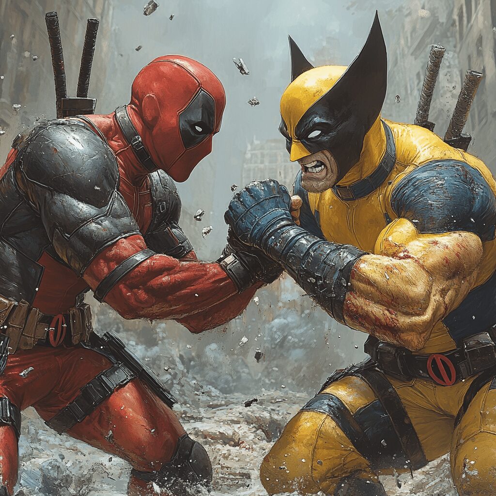 Deadpool vs Wolverines