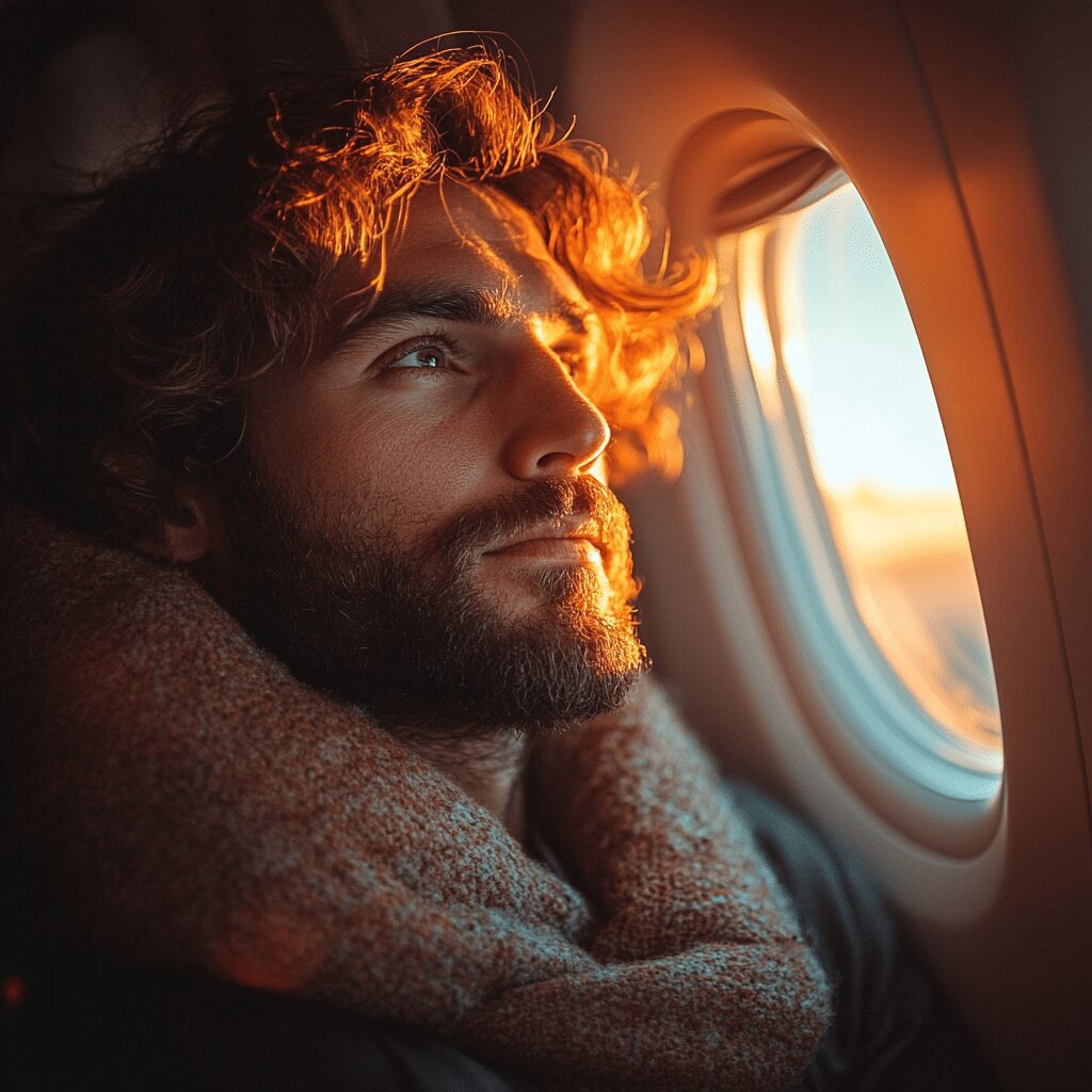 Man Cheating on Flight