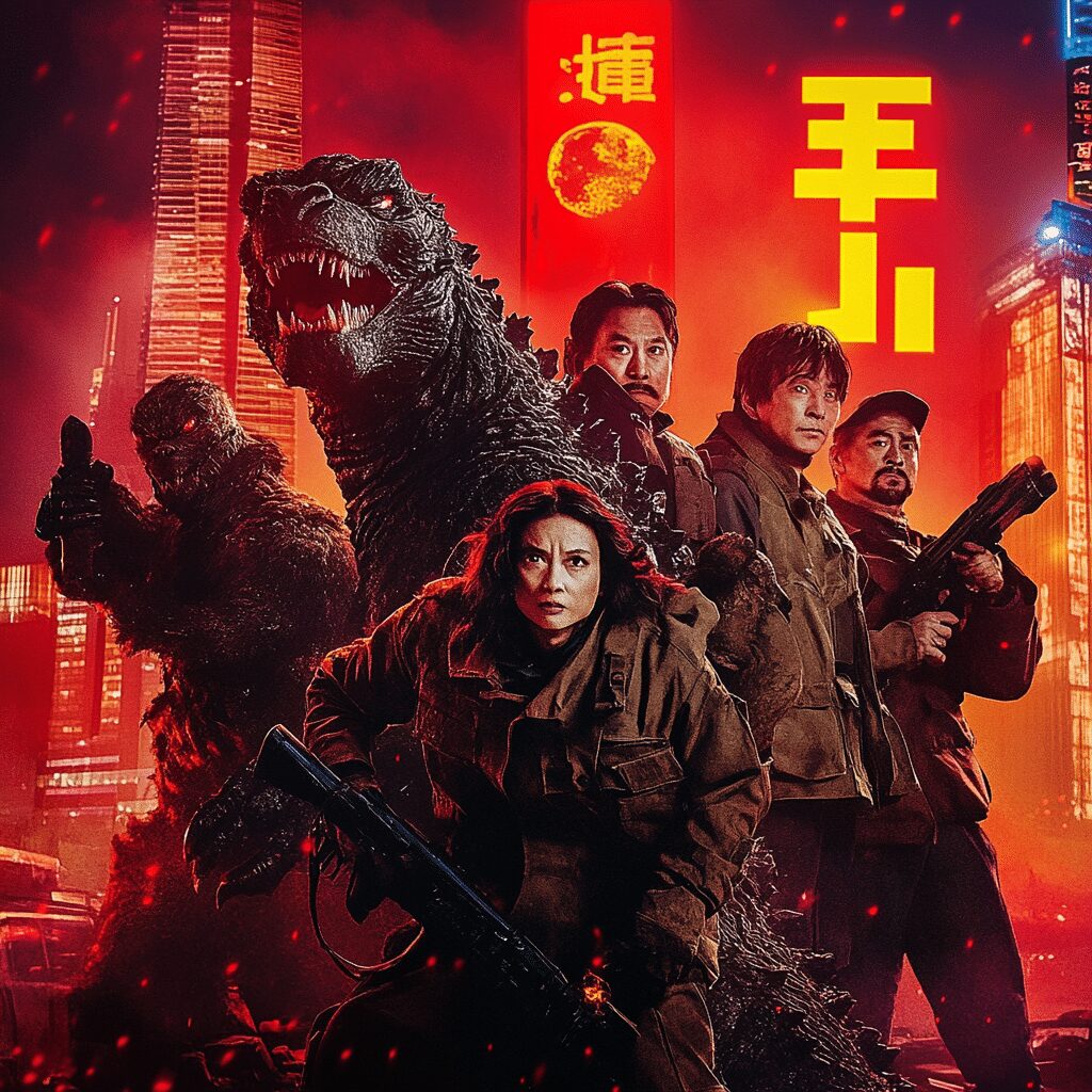 Best Cast of Godzilla X Kong the New Empires
