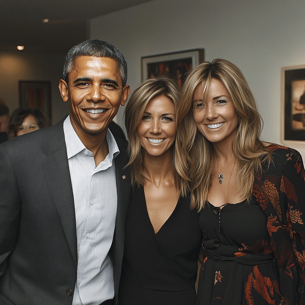 Barack Obama and Jennifer Aniston