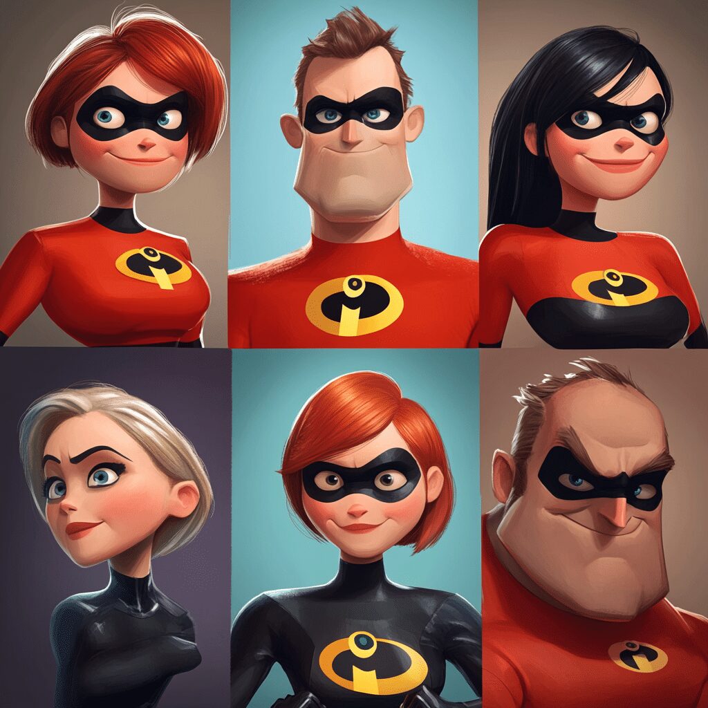 Incredibles Characters