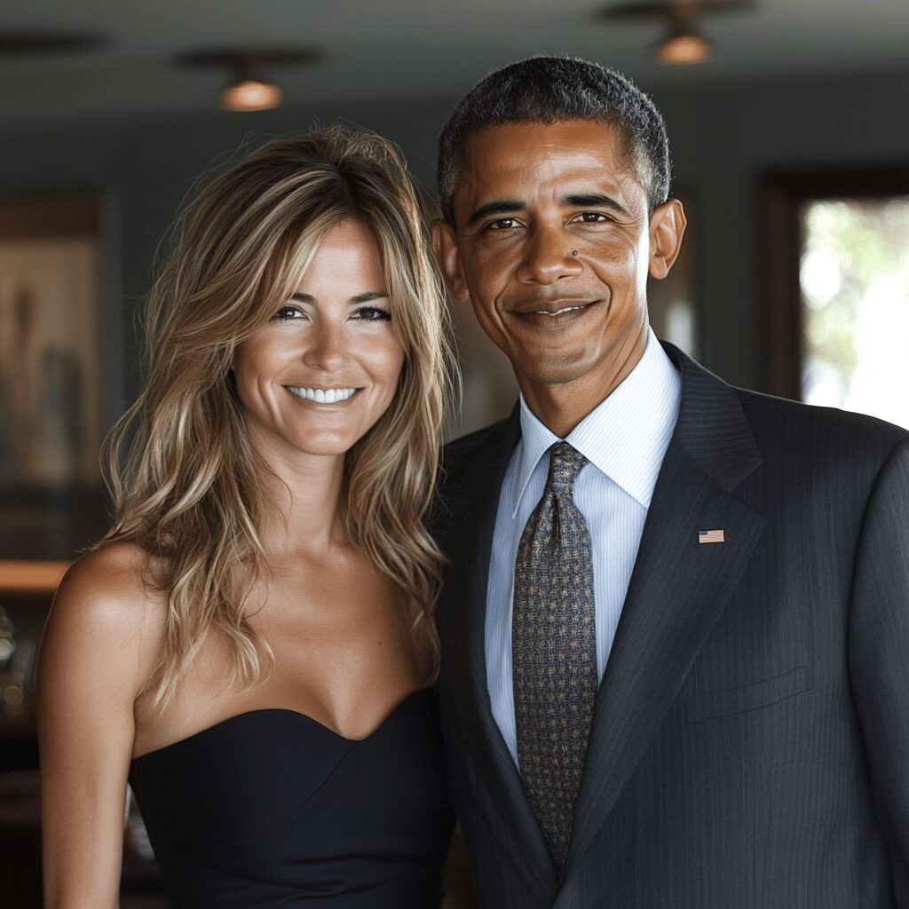Obama and Jennifer Aniston
