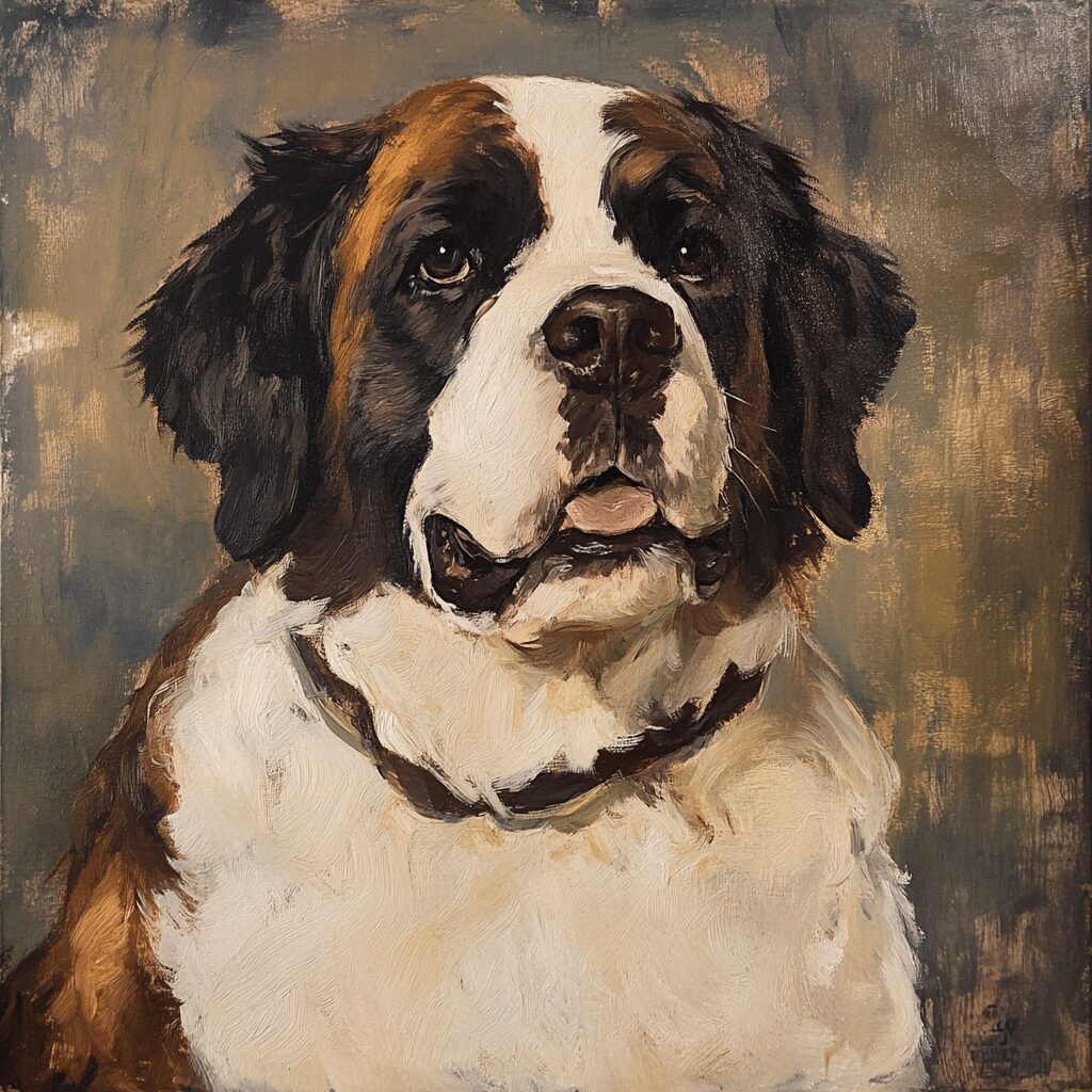 St Bernard Dog