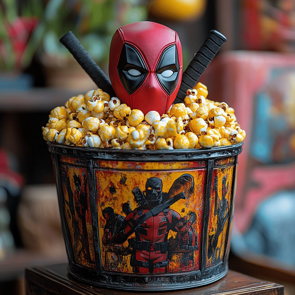 Deadpool 3 Popcorn Bucket