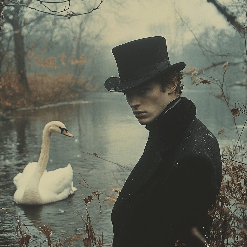 Truman Capote Swans