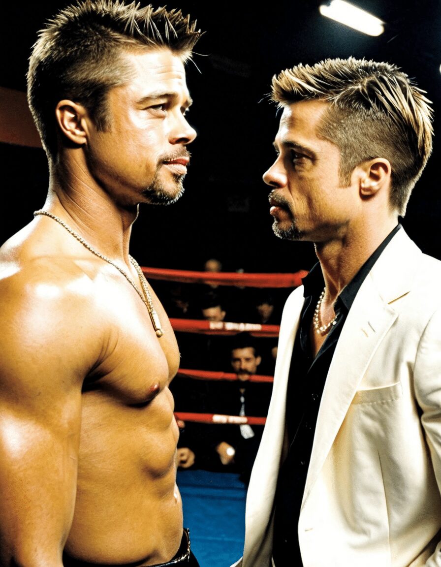 Best Brad Pitt Fight Club