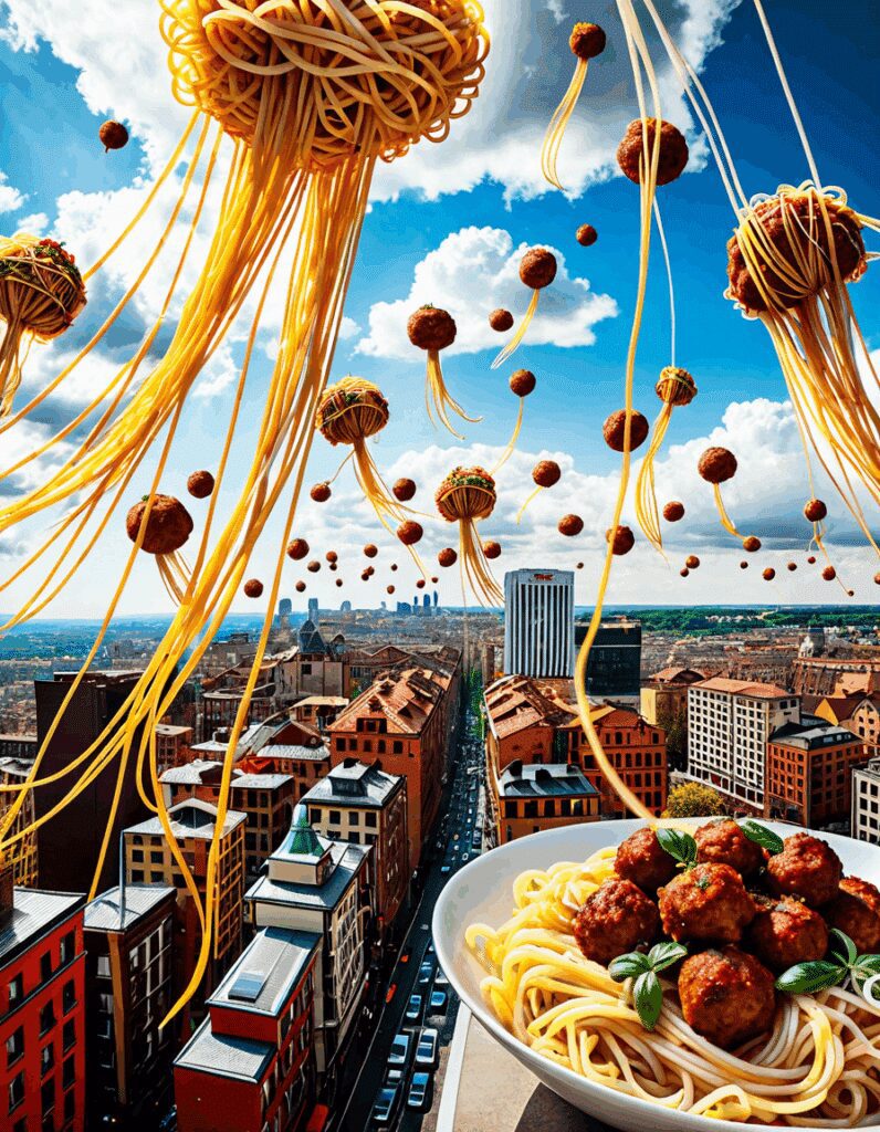 Cloudy with Achance of Meatballs