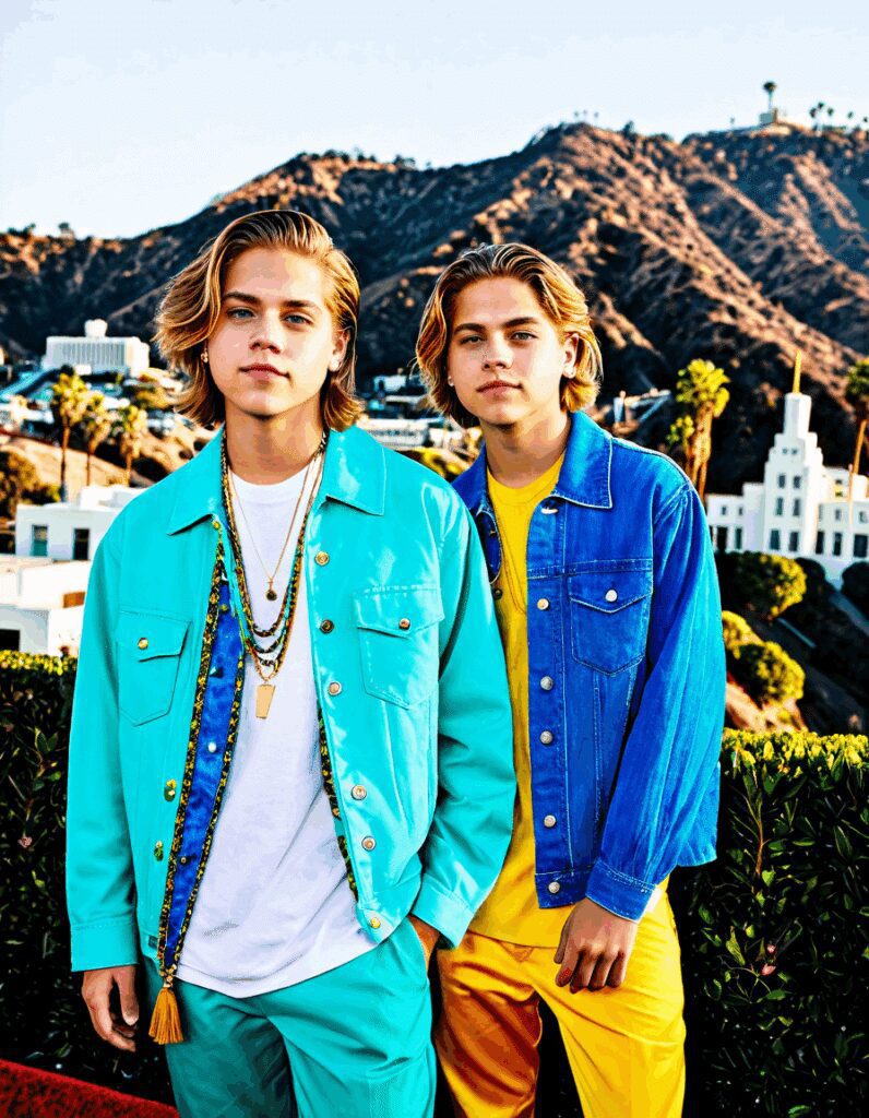 Dylan and Cole Sprouse