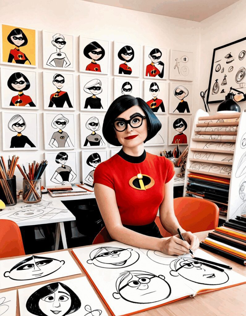 Edna from the Incredibles