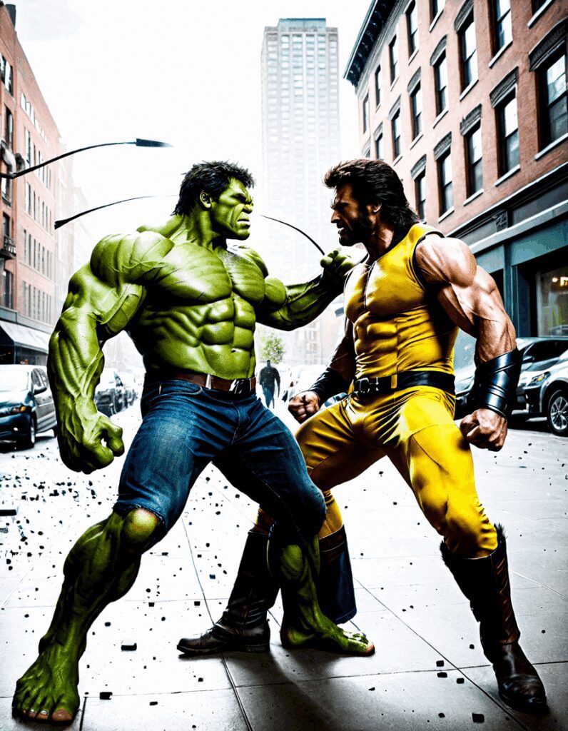 Hulk vs Wolverine