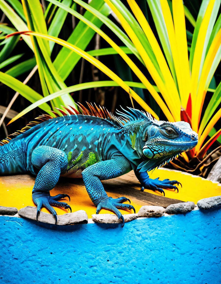 Best Blue Iguana