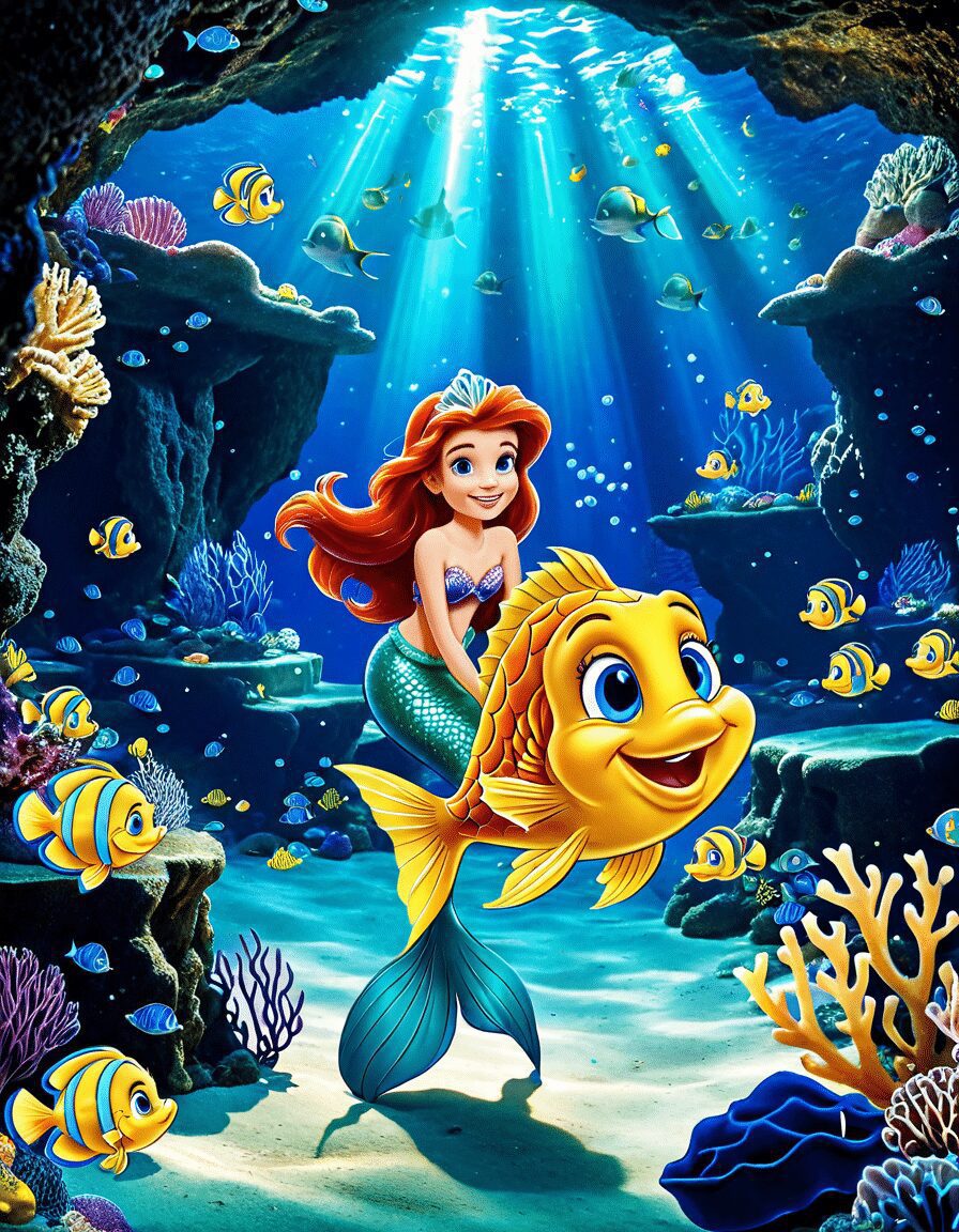Best Flounder Little Mermaid