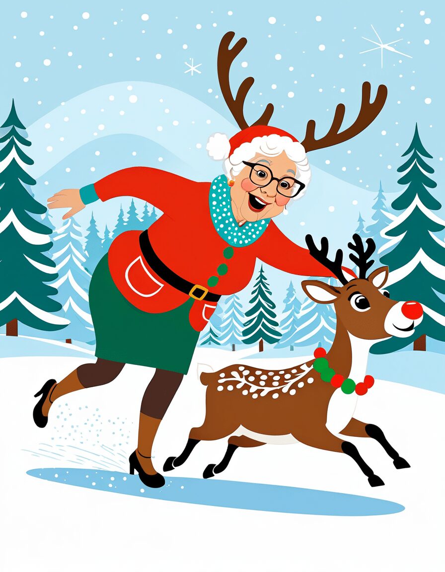 Best Grandma Got Run over by a Reindeer Movie