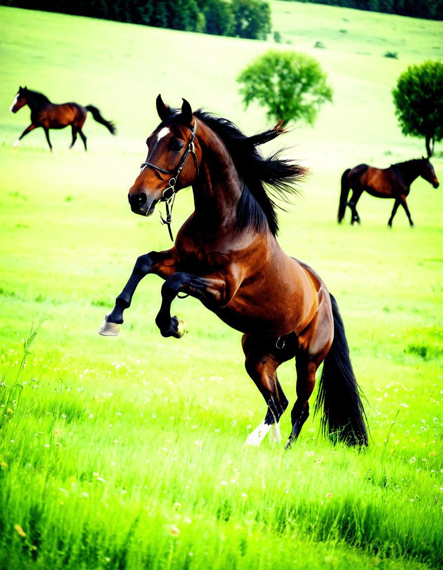 Best Mustang with Horse