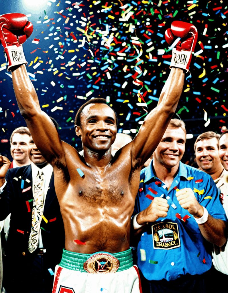 Boxeador Sugar Ray Leonard