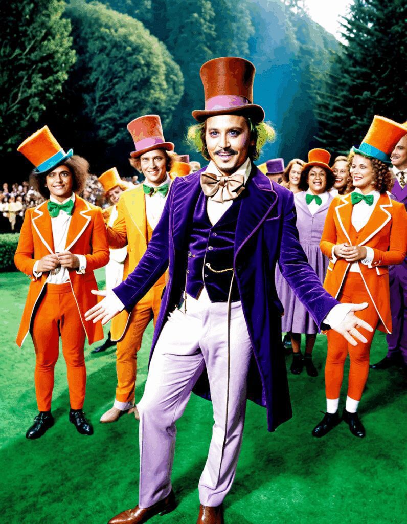 Johnny Depp Willy Wonka