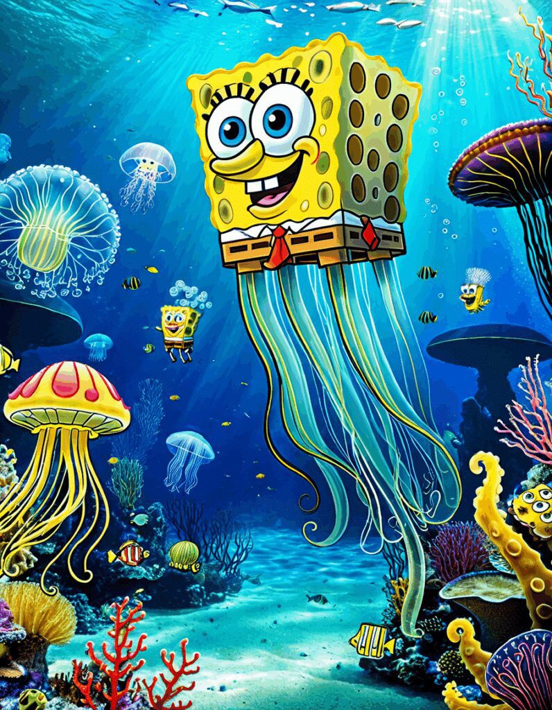 Spongebob Jellyfish