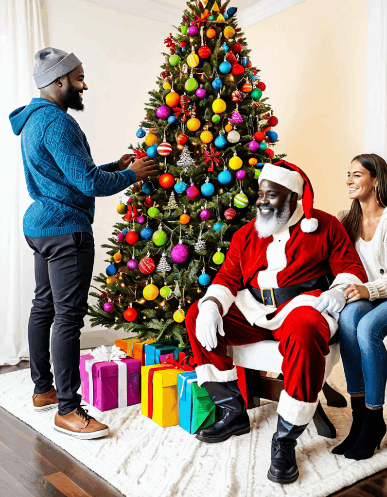 Black Santa