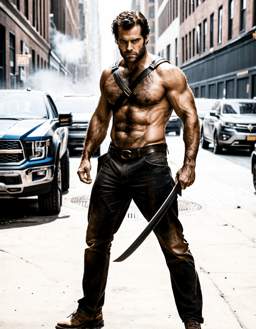 Henry Cavill Wolverines