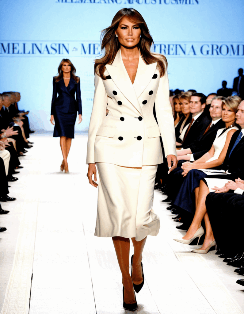 Melania Trump Young