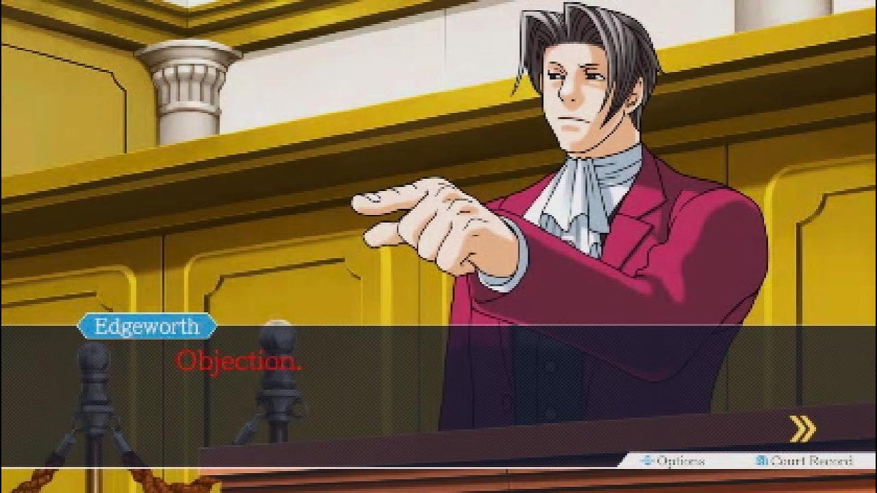 Miles Edgeworth Weakest Ever Obj