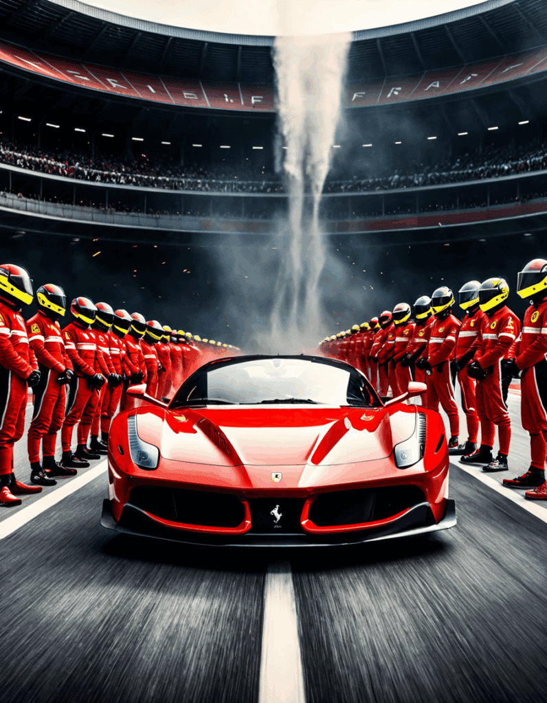 Cast of Ferrari 2025 Film