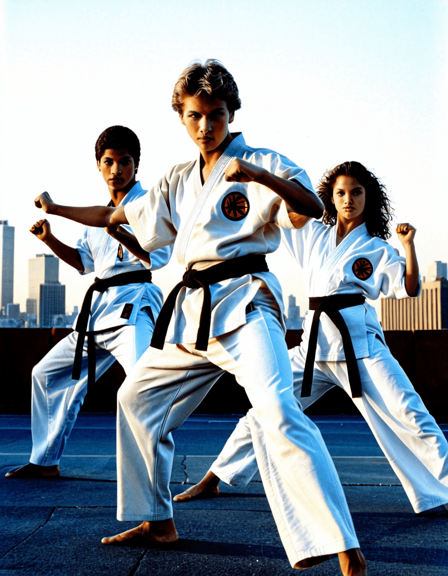 Cast of Karate Kid Legends