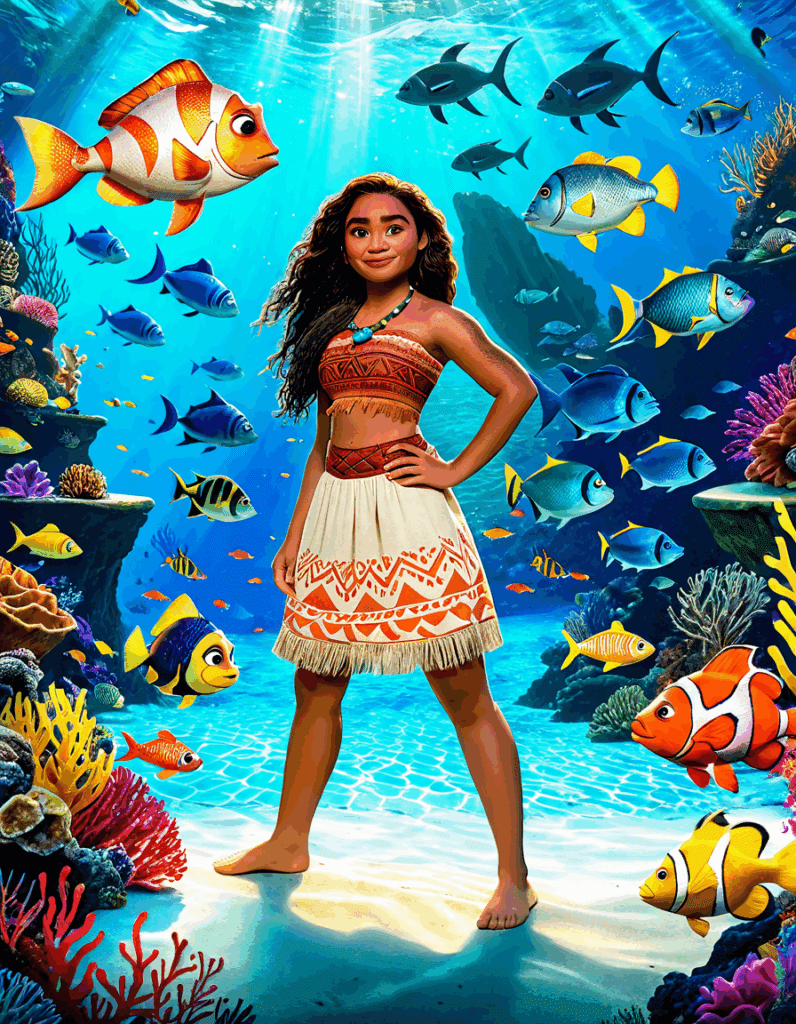 Cast of Moana