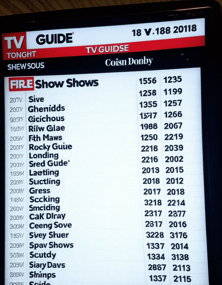 Fox Tv Schedule Tonight